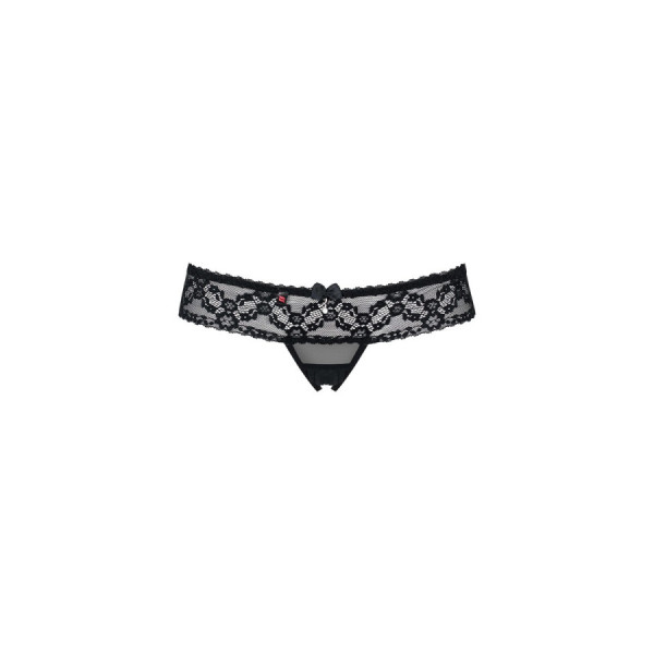 837-THC-1 String ouvert - Noir